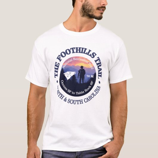 T-shirt Sentier Foothills (rd2) (Devant)