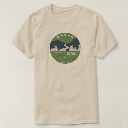 T-shirt Sentier Mason-Dixon (Design devant)