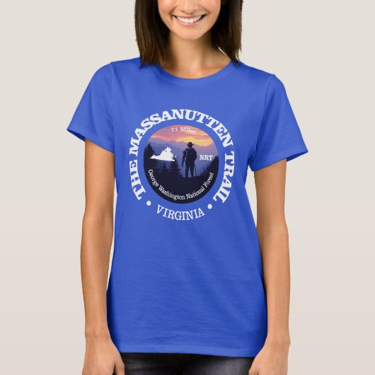 T-shirt Sentier Massanutten (rd2) (Devant)
