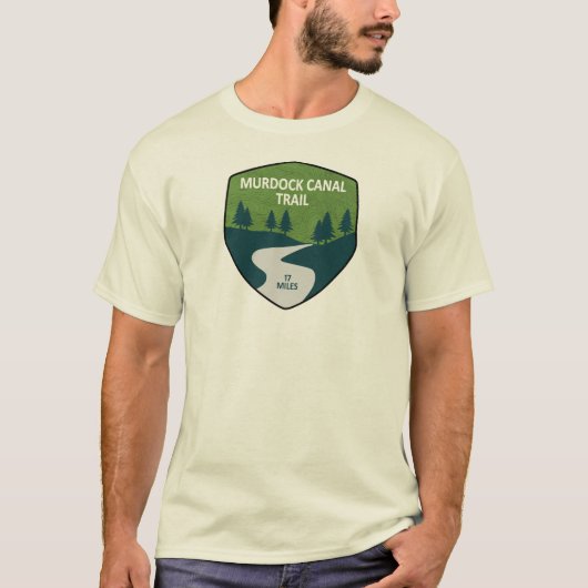 T-shirt Sentier Murdock Canal Utah (Devant)