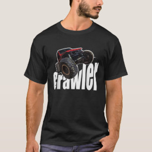 T-shirt sentier ou sentiers roche rampe hors route roche r