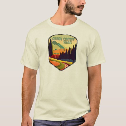 T-shirt Sentier Silver Comet Couleurs Géorgie (Devant)