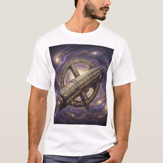 T-shirt Sentier Stellaire – Voyage à travers l'univers´9 (Devant)