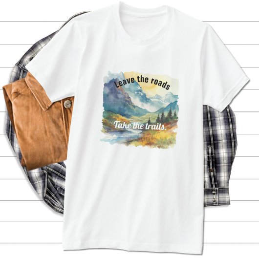 T-Shirt Sentiers de Montagne