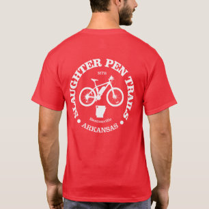 T-shirt Sentiers de stylo d'abattage (cyclisme)