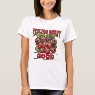 T-shirt Sentiment Berry Bon Vintage Fruit de Pierre