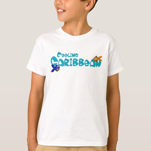 T-shirt Sentiment caribéen (Devant)