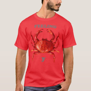 T-shirt Sentiment de crabe t