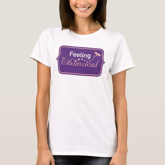 T-shirt Sentiment Fantaisiste (Devant)