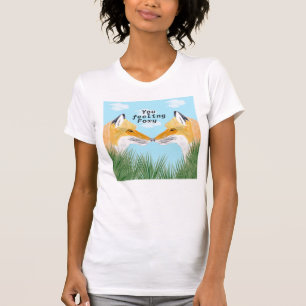 T-shirt Sentiment Foxy x2