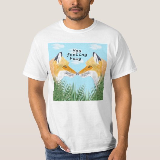 T-shirt Sentiment Foxy x2 (Devant)