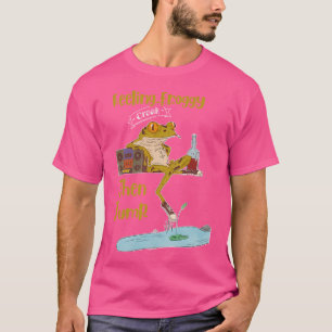 T-shirt Sentiment-Froggy Puis Sauter Grenouille Vêtements