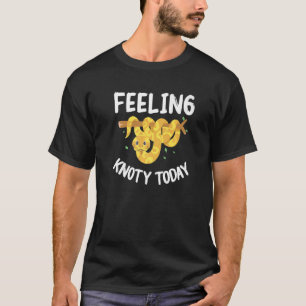 T-shirt Sentiment Knoty Aujourd'Hui Balle Python Snake Pyt