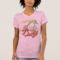 Sentiment Lucky Dice Retro Typographie