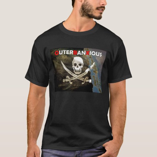 T-shirt Sentiment OuterBanXious ? (Devant)