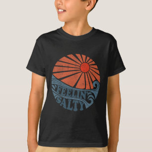 T-shirt Sentiment Rétro Salé Vacances à la Plage des Année