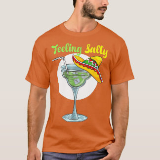 T-shirt Sentiment Salé Amusant Margarita Boire la Corne Me