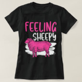 T-shirt Sentiment Sheepy Sheep Pun 2Farmer Sheep Lover (Design devant)