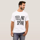 T-shirt Sentiment Spine Funny Chiropractor Équipe chiropra (Devant entier)