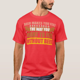 T-shirt Sentiments de bière