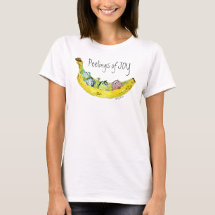 T-shirt Sentiments de joie des singes à la banane