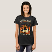 T-shirt Sentiments Mignons Peut Maudire Plus Tard Hallowee (Devant entier)