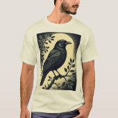 T-shirt Sentinel of Solitude The Raven (Devant)