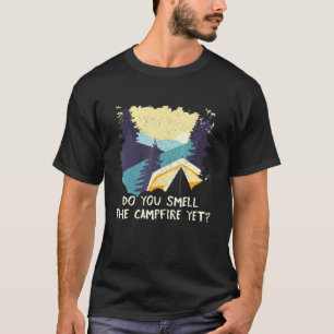 T-shirt Sentir Camping Camping Randonnée Camper Hiker Sum