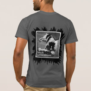 T-shirt Sentir La Frontière D'Amour Collie