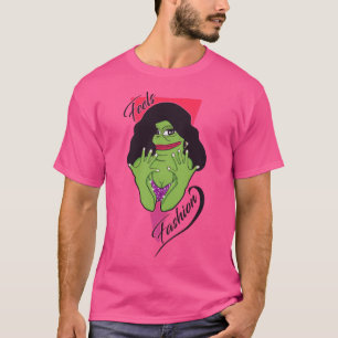 T-shirt Sentir la grenouille de mode