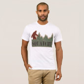 T-shirt Sentir plutôt Squatchy (Devant entier)