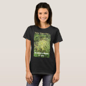 T-shirt Sentir une fleur ou deux (Devant entier)