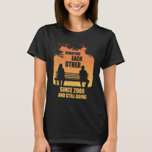 T-shirt S'Entourer Depuis 2000 Et Toujours Au Soleil
