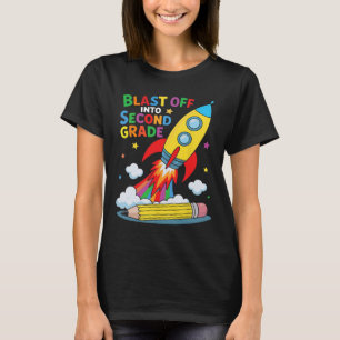 T-shirt S'envoler en deuxième année Premier jour d'école
