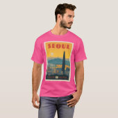T-shirt Séoul - Corée du Sud (Devant entier)