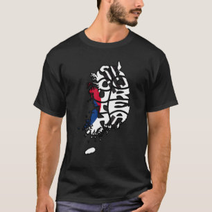T-shirt Séoul Corée du Sud Drapeau coréen esthétique Capit