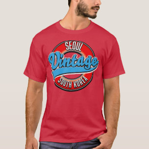 T-shirt Séoul Corée du Sud vintage