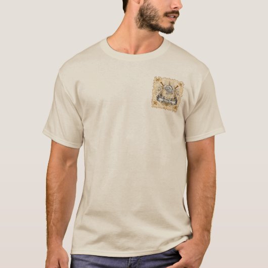 T-shirt Sepia knight Shield (Devant)
