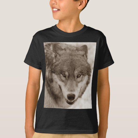 T-shirt Sepia Wolf (Devant)