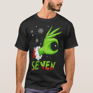T-shirt Sept 6 7 Mème drôle de Santa Noël Xmas Professeur
