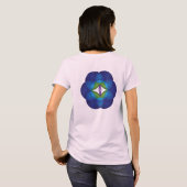 T-shirt Sept cercles Bande Dames Tee (Dos entier)