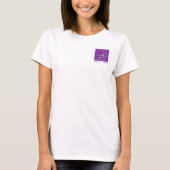 T-shirt Sept des soeurs noms de base ensemble T w/college (Devant)
