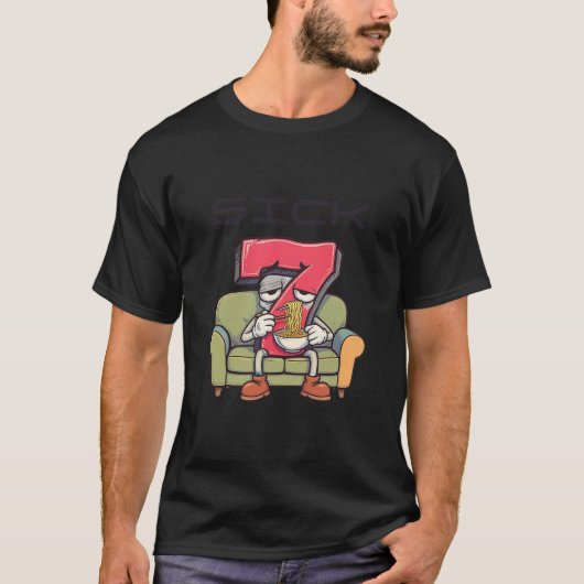 T-shirt Sept Malade 67 Mème Six Sept (Devant)