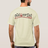 T-shirt Sept Péchés Capitaux Impression Vive Fierté (Dos)