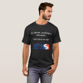 T-shirt SEPTA Broad St Line C'est comme ça que nous roulon (Devant entier)