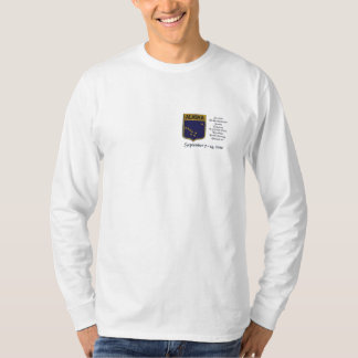 T-shirt Septembre 7-14, 2012 de rayonnement croisière de