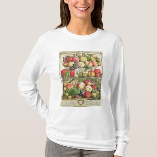 T-shirt Septembre, de 'douze mois de fruits (Devant)