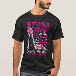 T-shirt Septembre Fille comme un patron en contrôle chauss