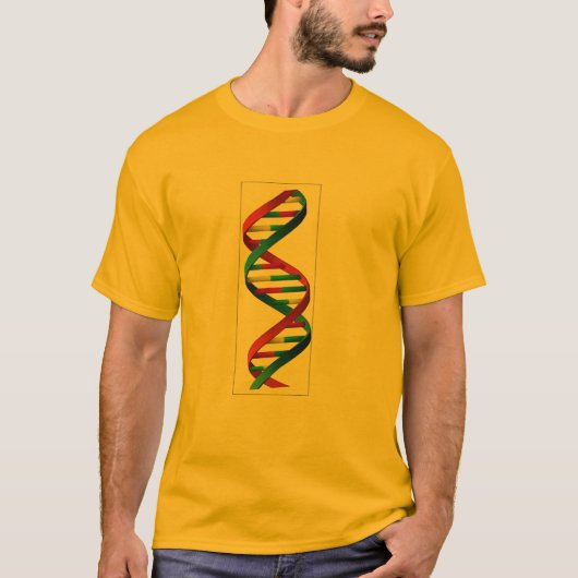 T-shirt séquence génique geek scientifique ADN génome (Devant)