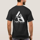 T-shirt Séquences de mouvement blanc. Art par Chloé Kessho (Dos)